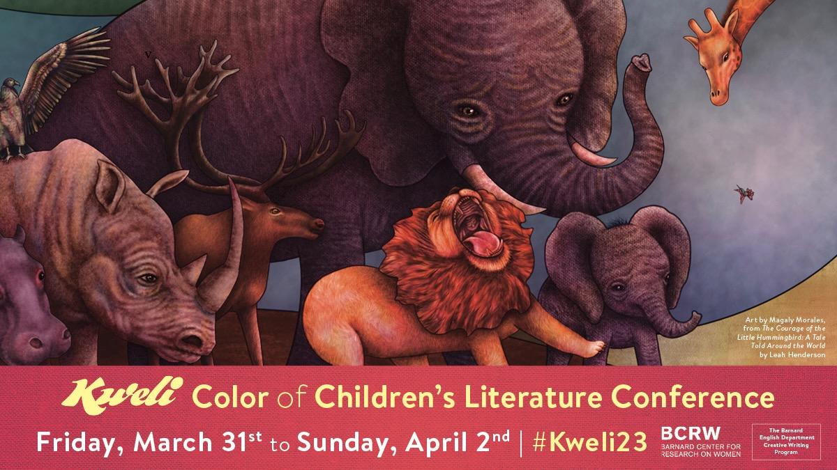 Illustration of animals with Kweli Event details